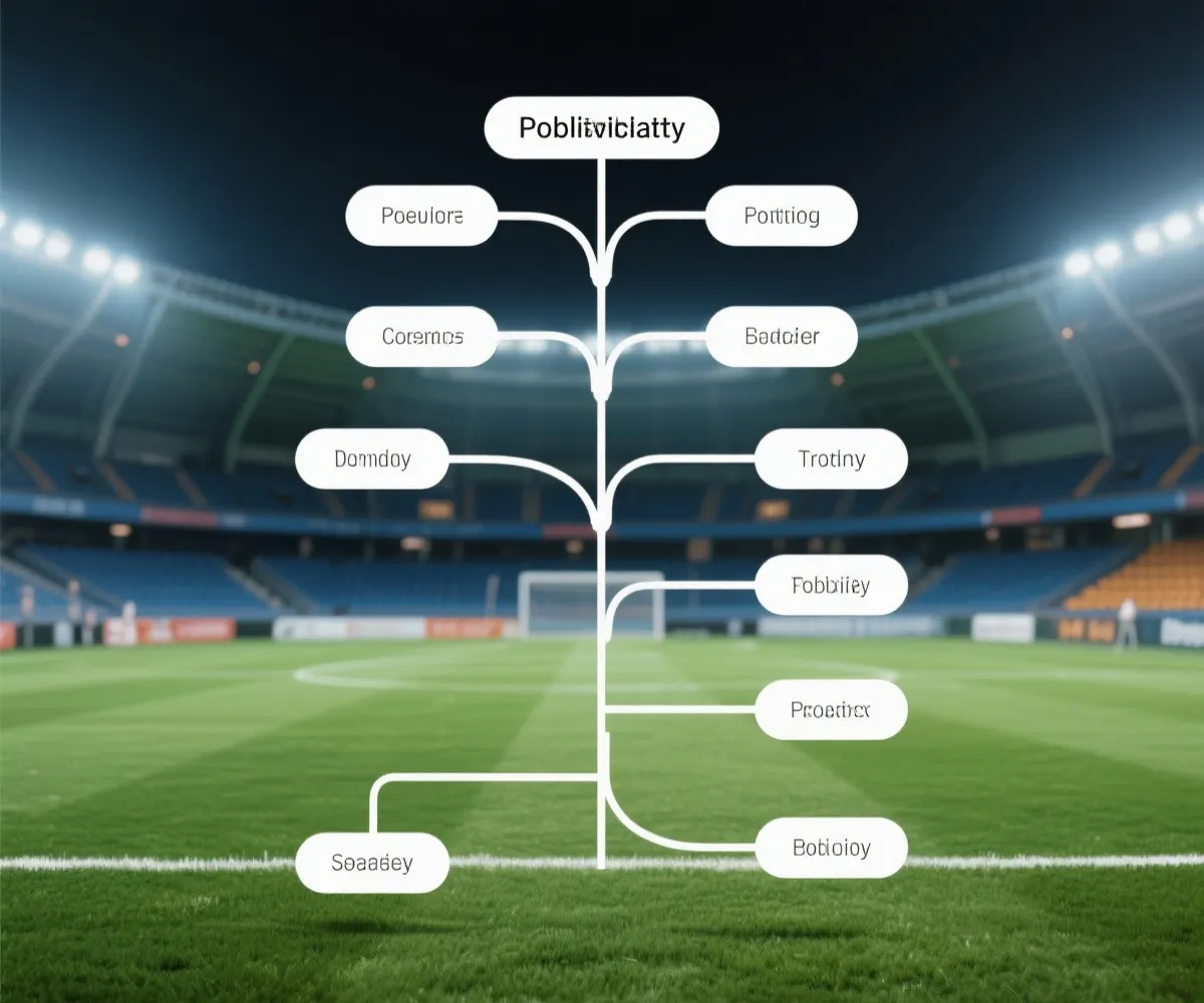 概率树与路径分析示意图