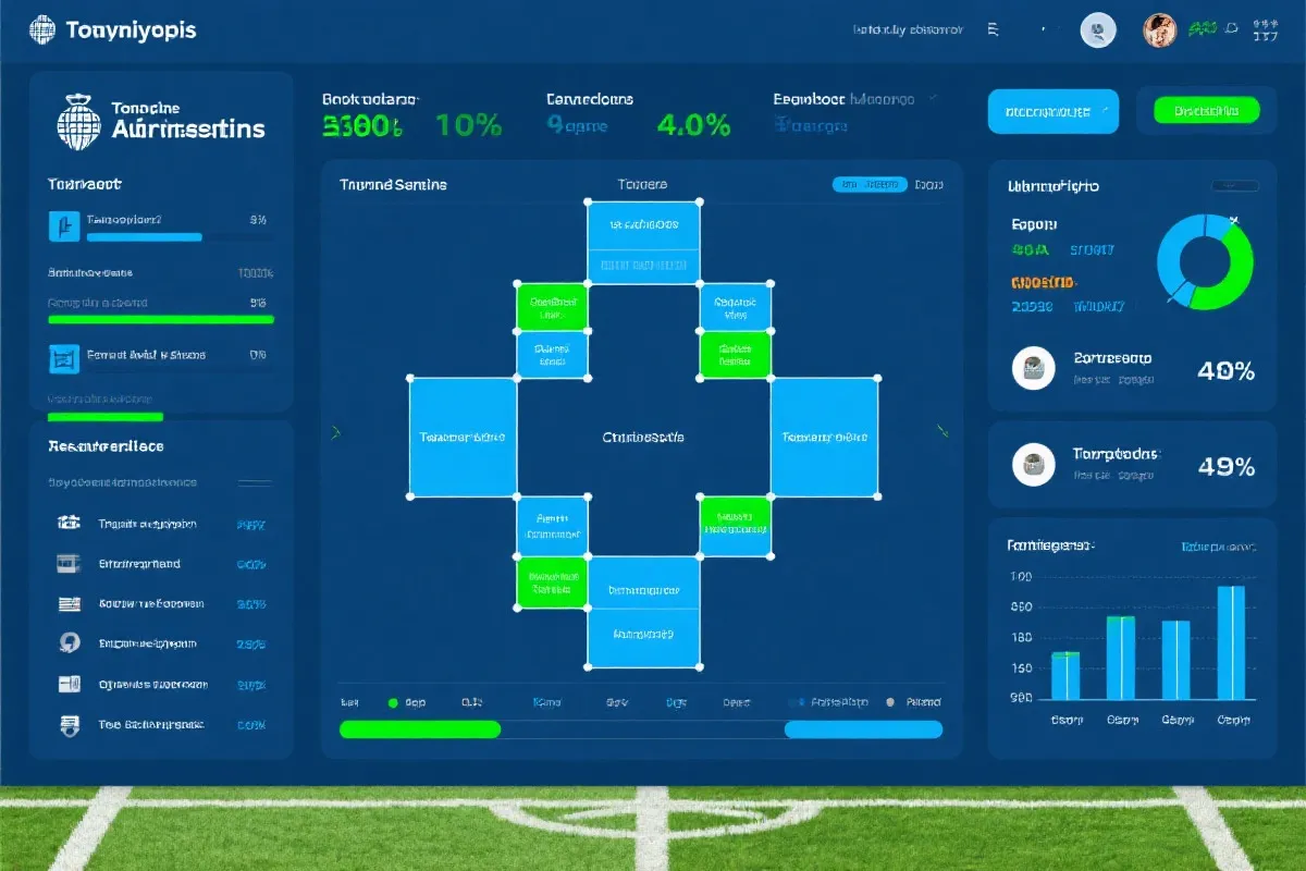 世界杯夺冠概率模型看板示意图