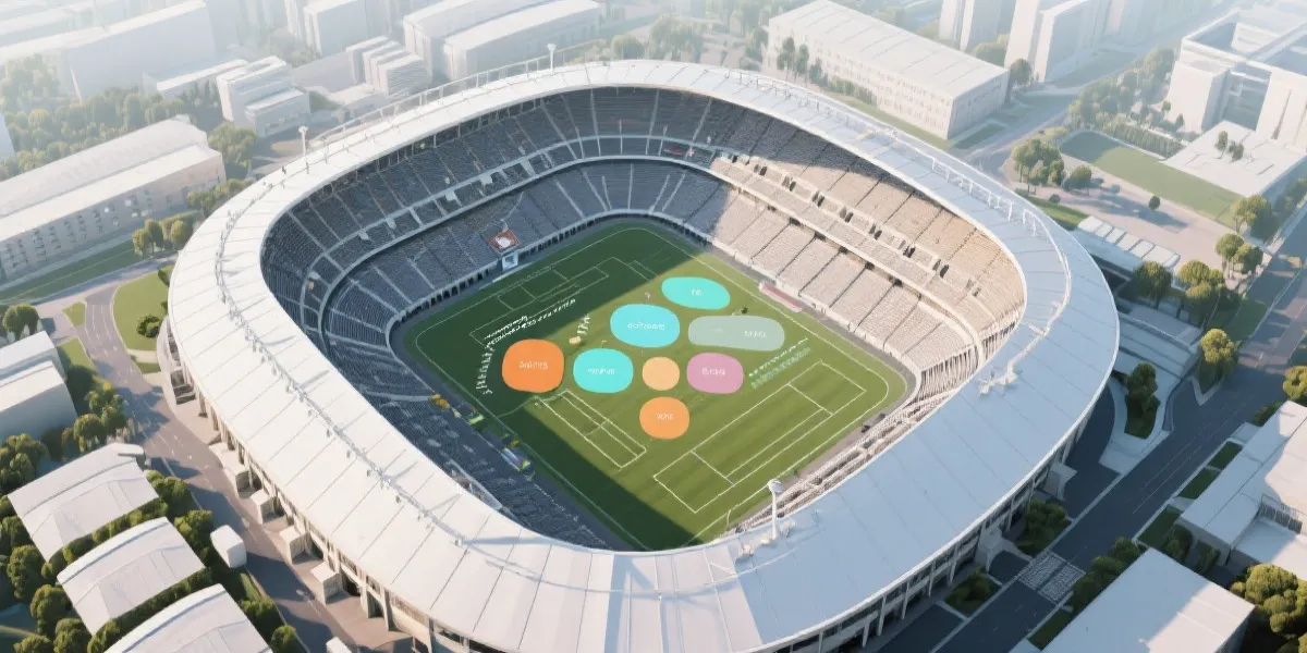 世界杯数据可视化风格配图