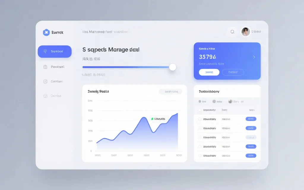 简洁的资金管理表格与趋势图概念图，展示限额、报表与历史记录的联动